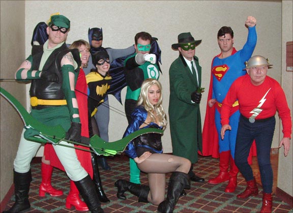 Heroes at the Marscon Masquerade