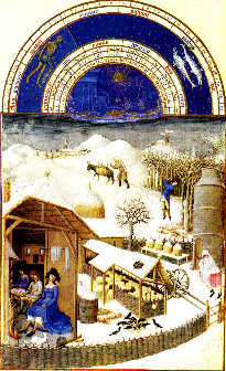 Les Trs Riches Heures du Duc de Berry - February