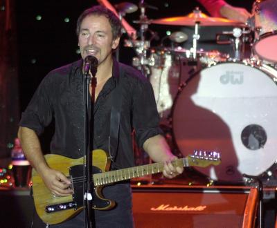 Bruce Springsteen in Asbury Park, NJ