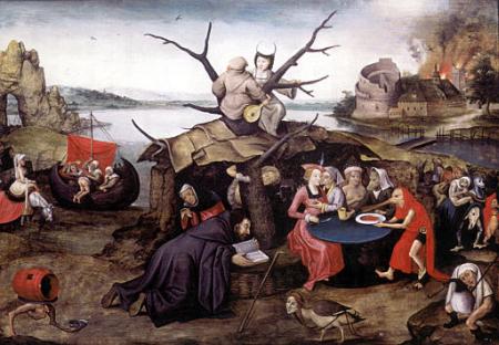 'The Temptaions of St. Antonio' by Pieter Brueghel