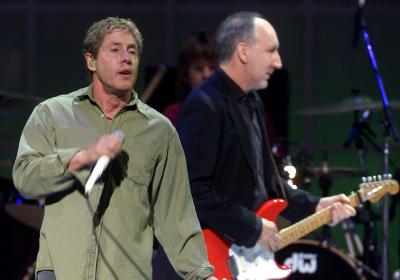 Roger Daltrey and Pete Townsend