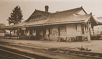 Johnsonburg Railroad Station - 1900