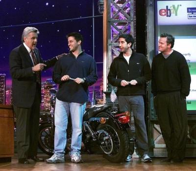 Jay Leno & Matt LeBlanc, Matthew Perry, & David Schwimmer