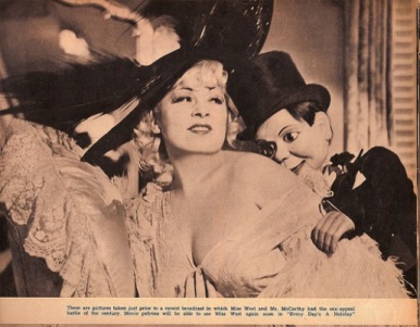 Mae West with Candace Bergen's brother