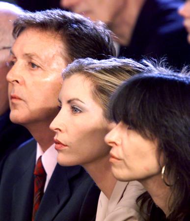 Paul, Heather & Chrissie Hynde