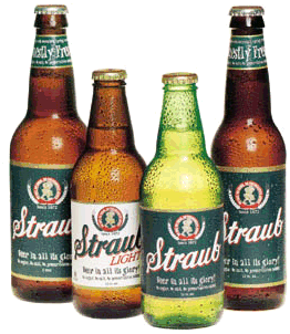 Straub Beer St. Marys PA  (The Official Beer of Ground Hog Day)