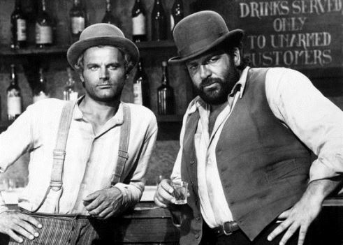 Terence Hill and Bud Spencer in Trinity is Still My Name - 1971