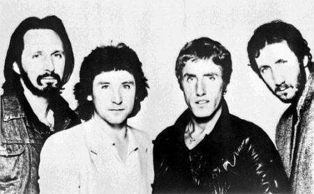 File photo dated Dec. 4, 1979, of rock group The Who, from left: John Entwistle, Kenny Jones, Roger Daltrey and Pete Townsend